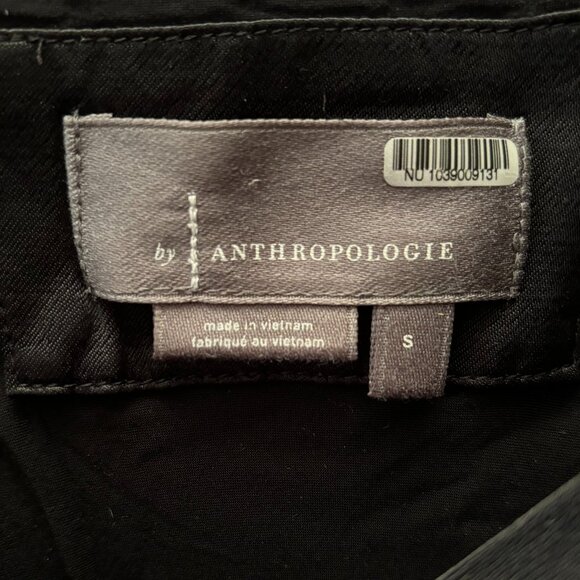 Anthropologie Elyse Cowl Neck Slip Dress in Black, Size Small - Picture 8 of 8